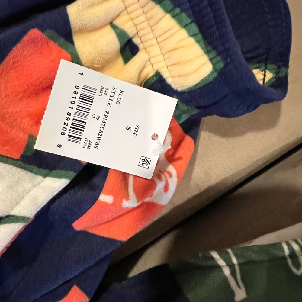 Elf holiday PJ pants S